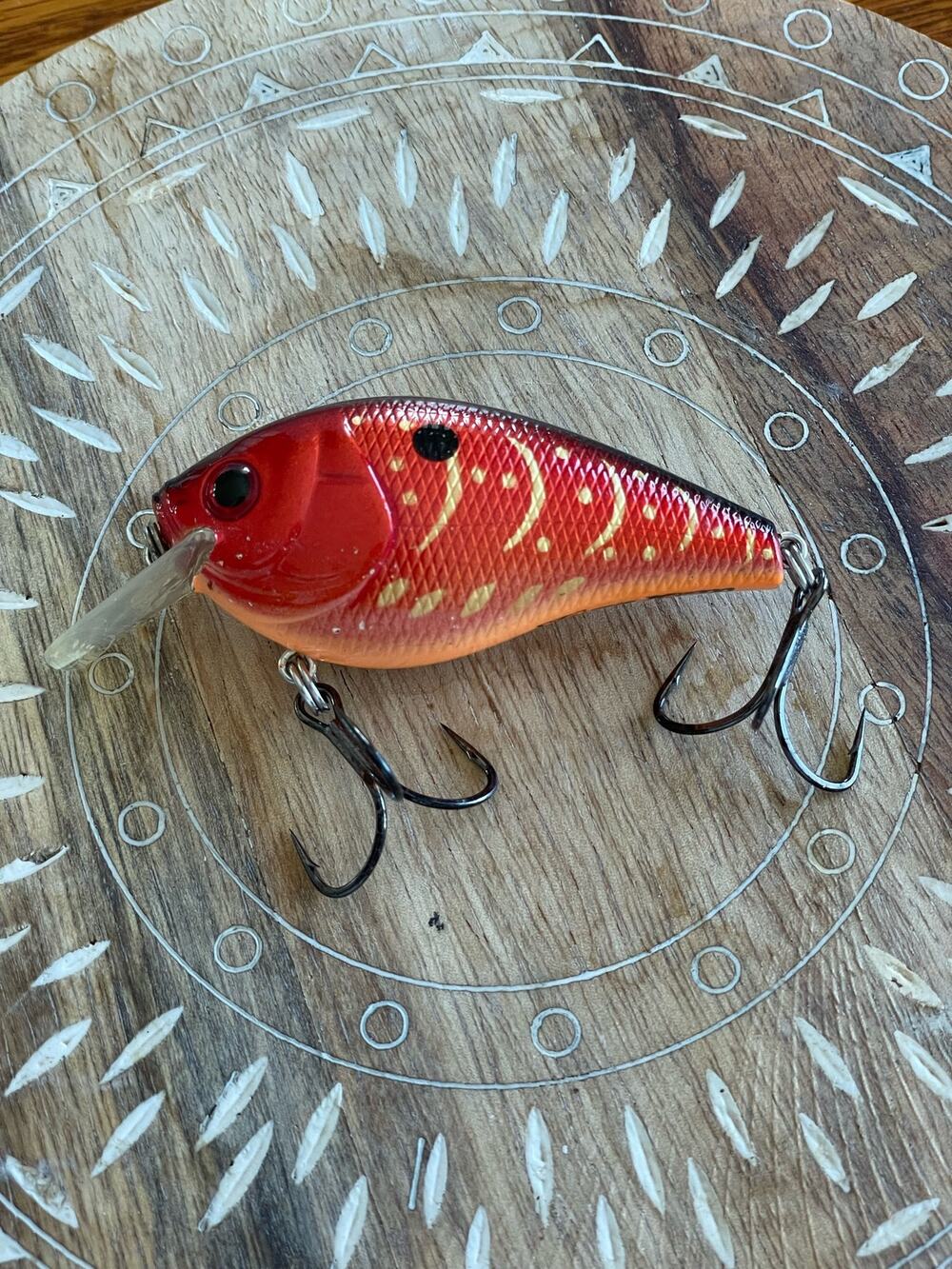 XCalibur  XCS200 Squarebill crankbait Rayburn Red DISCONTINUED
